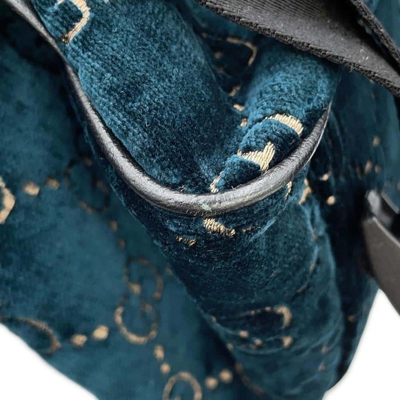 Gucci GG Velvet Backpack Rucksack Daypack Bag